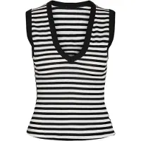 Noisy May Top 'NMStormi' zwart / wit
