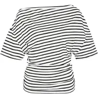 Noisy May Top 'NMStormi' zwart / wit