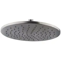 Boss & Wessing Hoofddouche cemal rond 25 cm antikalk gunmetal