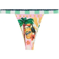 Next Bikinibroek groen / oranje / rosa / zwart