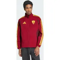 Adidas Trainingsjack 'AS Rom Anthem' geel / rood / bordeaux
