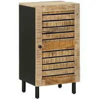 vidaXL Opbergkast Naturel 40 x 33 x 75 cm Massief Mango Hout