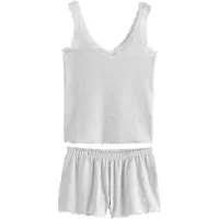 Next Korte pyjama lichtgrijs