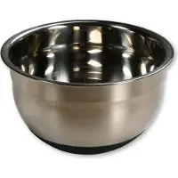 Kesper Beslagkom/mengkom - RVS - zilver - 2,1 Liter - met antislip onderkant