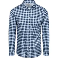 Desoto Deoto Overhemd Check Blauw Navy | Donkerblauw | Maat S