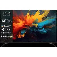 PEAQ 400684 - Ultra Hd 4k Qled-tv 43 Inch 2025