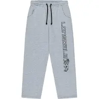 Lonsdale Broek 'Stonesfield' grijs gemêleerd / zwart