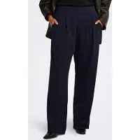 ONLY Carmakoma Carstilla Straight Fit Broeken Dames Blauw 46/32