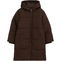 We fashion Mantel donkerbruin