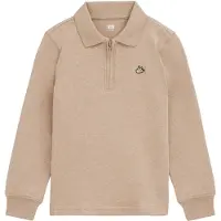 We fashion Shirt beige gemêleerd