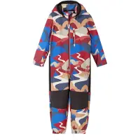 Reima - Kid's Nurmes Softshell Overall Print - Overall 128, meerkleurig
