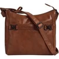 Spikes & Sparrow Schoudertas cognac