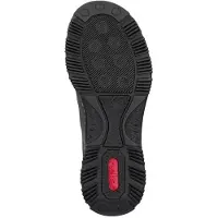 Rieker dames slipper, flexibel ontwerp met MemoSoft comfort, model N32G0, maat: 39 EU, kleur: bruin
