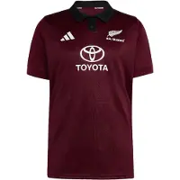 Adidas Functioneel shirt 'All Blacks' wijnrood / wit