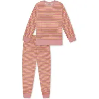 Schiesser Nachtkledij ' Nightwear ' oranje / oudroze