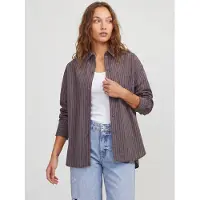 Jack & Jones Blouse 'JXJAMIE' navy / bruin / cognac / offwhite