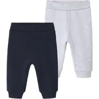 Name it Broek 'NBNLUNNA' marine / grijs gemêleerd