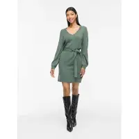 Vila Gebreide jurk 'VINOA' jade groen