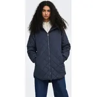 ONLY Onlnewjuliet Gequilte Jas Dames Blauw Xxxl