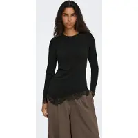 ONLY Top 'ONLGLAMOUR' zwart
