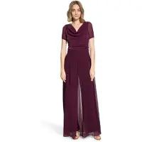 Vera Mont Jumpsuit wijnrood