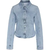 Noisy May Blouse 'NMGina Berry' lichtblauw