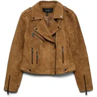 Vero Moda - VMROYCEALICE SHORT SUEDE JACKET NOOS - Dames - Gewatteerde jassen