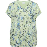 Cecil Shirt blauw / mintgroen / wit