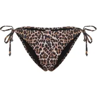 Trendyol Bikinibroek camel / zwart / wit