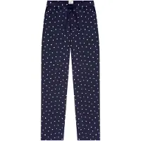 Schiesser Pyjamabroek ' Mix Relax ' donkerblauw / wit
