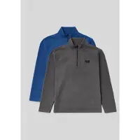 Tommy Life Heren Halflange Rits Pluche Sweatshirt