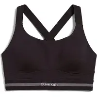Calvin Klein Sport Sport bh grijs / zwart / wit