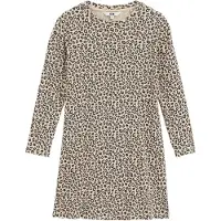 We fashion Jurk 'Meisjes' lichtbruin / zwart