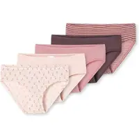 Schiesser Onderbroek ' 95/5 Multi ' kastanjebruin / rosa / oudroze