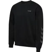 Hummel Sportsweatshirt 'KEEPER CHEVRON' grijs / zwart