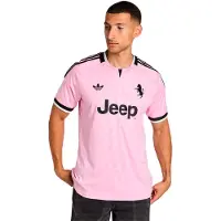 Adidas Tricot 'Juventus Turin 26/27' rosa / zwart / wit