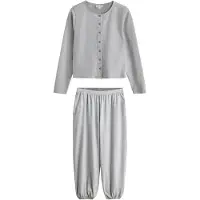 Next Pyjama grijs gemêleerd