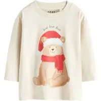 Next Shirt beige / crème / rood