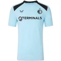 Castore Feyenoord Trainingsshirt 2026-2027 Lichtblauw Zwart
