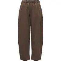 ONLY Broek 'ONLOfelia' donkerbruin