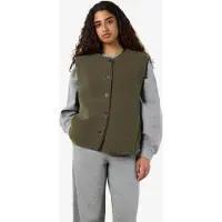 Noisy May Bodywarmer 'NMAVALON' olijfgroen