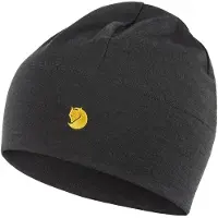 Fjällräven - Bergtagen Merino Beanie - Muts S/M, zwart