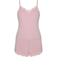 Hunkemoller Korte pyjama 'Nana' rosa