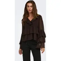 ONLY Blouse 'NOVARA' bruin