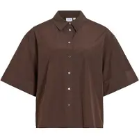Vila Blouse 'VIBelfie' bruin