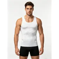 MEETWEE Shirt '2-Pack Shapewear Tank Top' zwart / wit