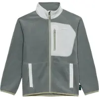 Columbia Functionele fleece jas 'Fast Trek V' lichtgrijs / olijfgroen