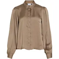Vila Blouse 'VISofie' taupe