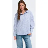 ONLY Onloregon Overhemd Dames Blauw Xs