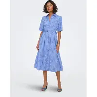 JDY Blousejurk 'JDYMio' blauw / donkerlila